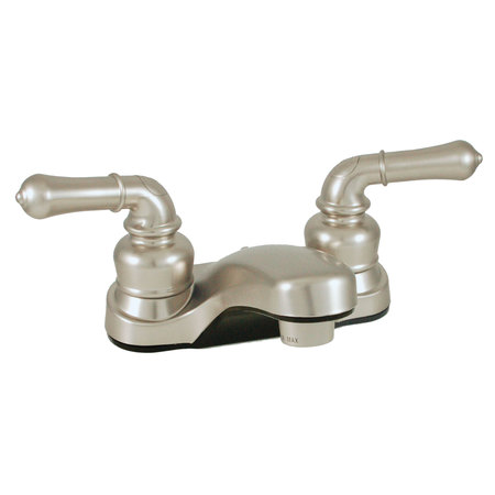 EMPIRE BRASS Empire Brass U-YNN77N RV Bathroom Non-Metallic Faucet with Teapot Handles - 4", Brushed Nickel U-YNN77N